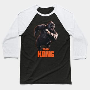 Godzilla vs Kong - Official Team Kong Neon Baseball T-Shirt